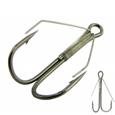 Двойник-незацепляйка Force 502 Double Hook (1 000 шт. в уп.)